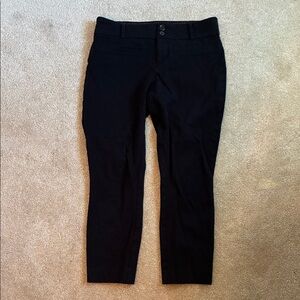Anthropologie Black Slim Fit Pants